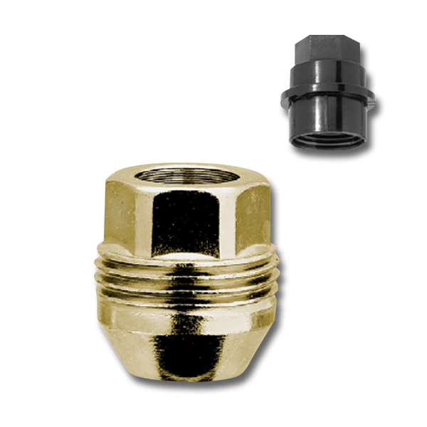 12mm x 1.5 Open End Dual Thread Acorn Lug Nut  2007 40/Box - Storage